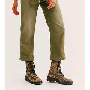 Free People × Santa Fe Lace Up Boot Sz/36